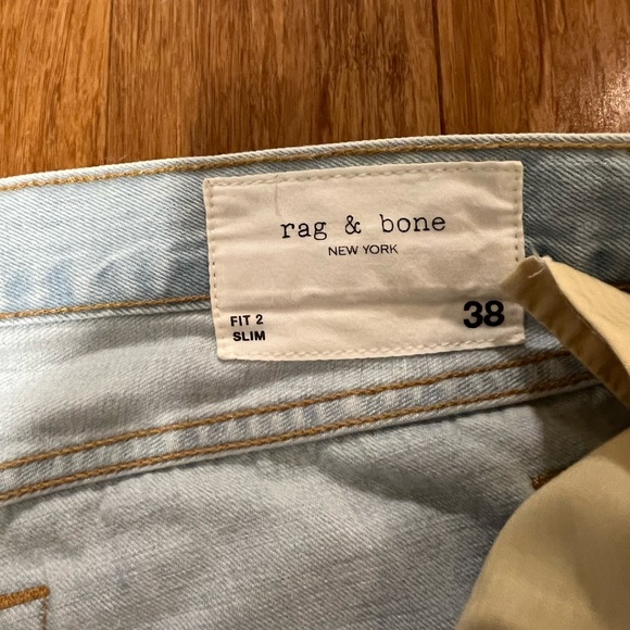 Rag and bone made in USA jeans slim fit 2 size 38 - Picture 4 of 7